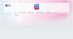 Desktop Screenshot of lograf.com.br